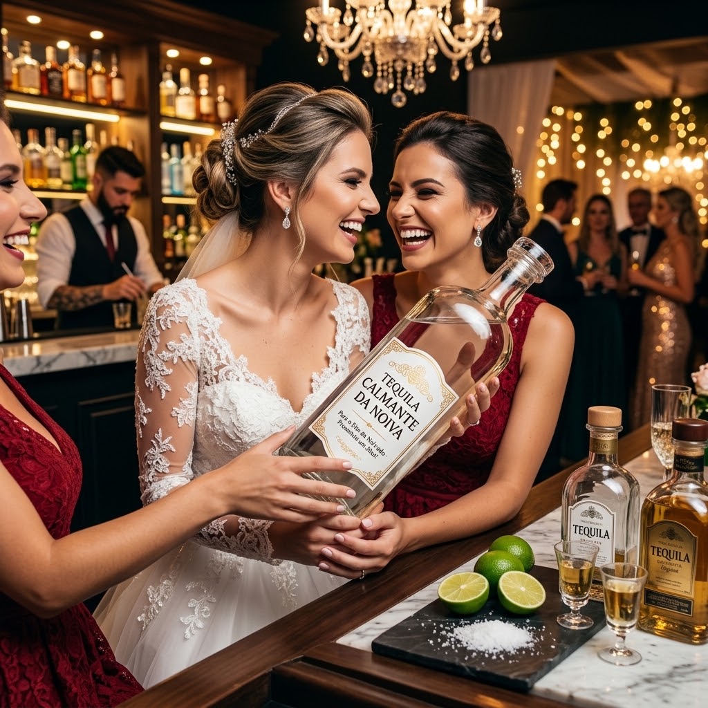 Tequila pra noiva entrar calminha