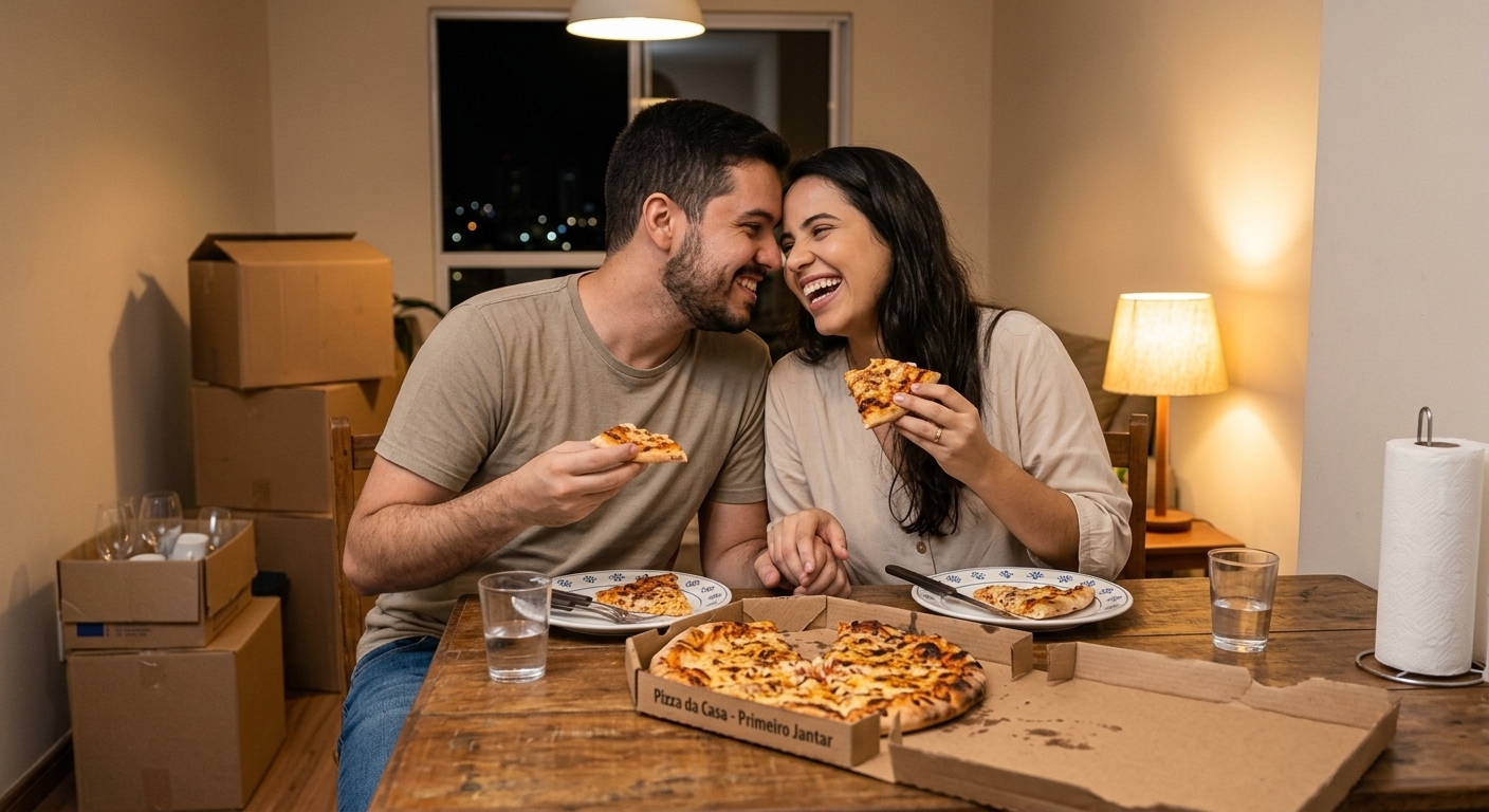 Primeiro jantar dos noivos